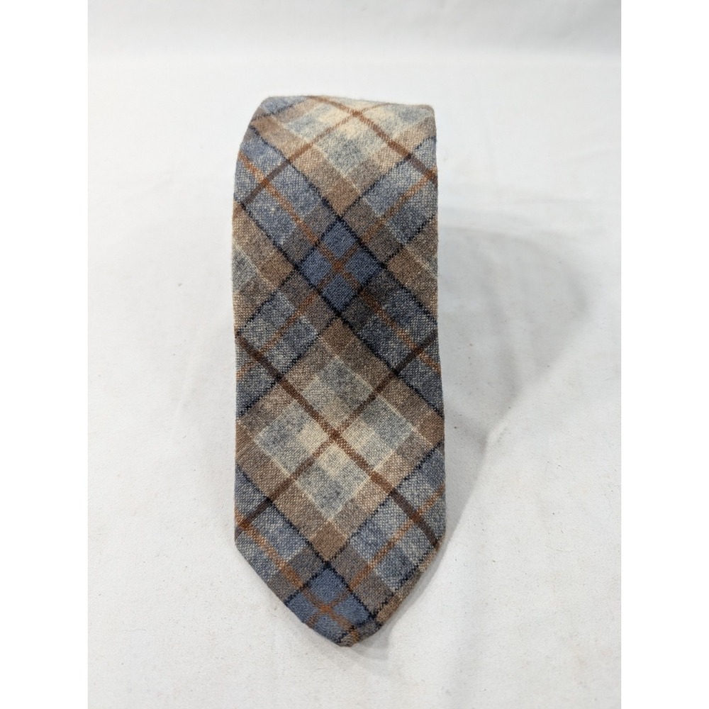 Vintage Pendleton Wool Neck Tie,  "57 Tartar Plaid